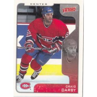 Řadové karty - Darby Craig - 2001-02 Victory No.191