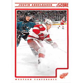 Řadové karty - Abdelkader Justin - 2012-13 Score No.189
