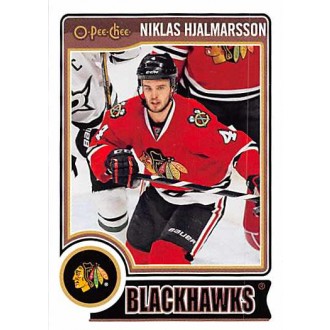 Řadové karty - Hjalmarsson Niklas - 2014-15 O-Pee-Chee No.234