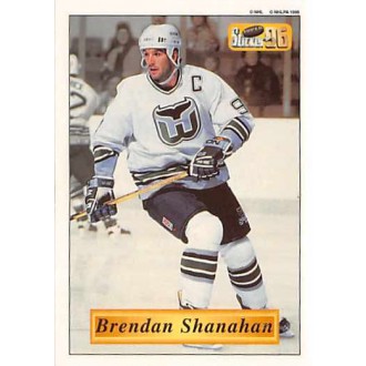 Řadové karty - Shanahan Brendan - 1995-96 Bashan Imperial Super Stickers No.52