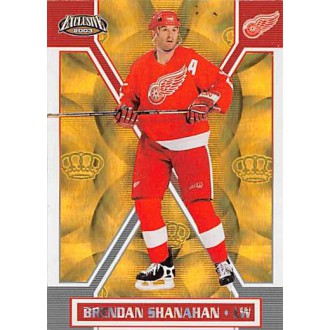 Paralelní karty - Shanahan Brendan - 2002-03 Exclusive Gold No.67