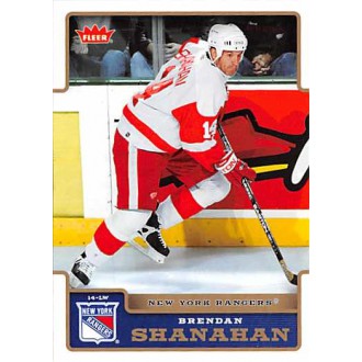 Řadové karty - Shanahan Brendan - 2006-07 Fleer No.130