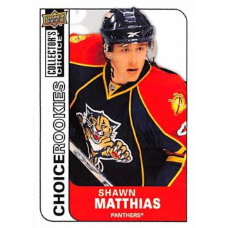 Řadové karty - Matthias Shawn - 2008-09 Collectors Choice No.226