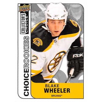 Řadové karty - Wheeler Blake - 2008-09 Collectors Choice No.249