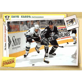 Insertní karty - Karpa Dave - 1997-98 Dynagon Best Kept Secrets No.3
