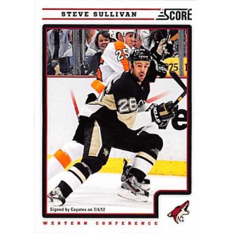 Řadové karty - Sullivan Steve - 2012-13 Score No.380