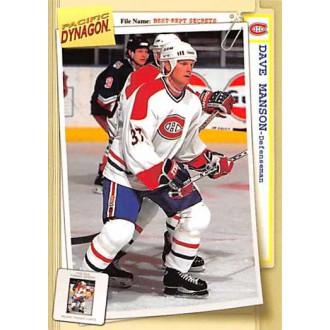 Insertní karty - Manson Dave - 1997-98 Dynagon Best Kept Secrets No.49