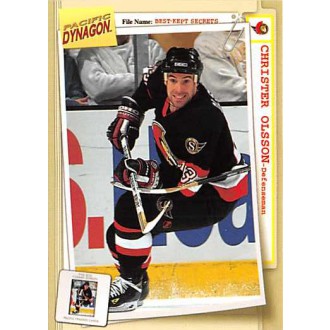Insertní karty - Olsson Christer - 1997-98 Dynagon Best Kept Secrets No.66