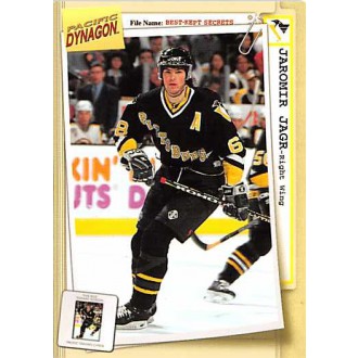 Insertní karty - Jágr Jaromír - 1997-98 Dynagon Best Kept Secrets No.77
