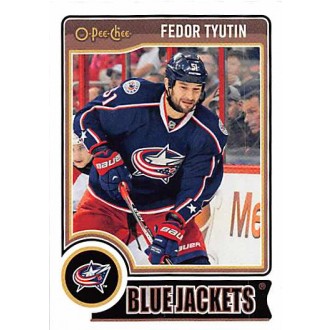 Řadové karty - Tyutin Fedor - 2014-15 O-Pee-Chee No.264