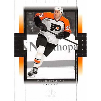 Řadové karty - Primeau Keith - 1999-00 SP Authentic No.62