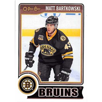 Řadové karty - Bartkowski Matt - 2014-15 O-Pee-Chee No.271