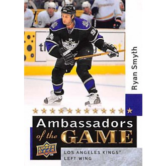 Insertní karty - Smyth Ryan - 2009-10 Upper Deck Ambassadors of the Game No.AG40