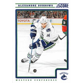 Řadové karty - Burrows Alexandre - 2012-13 Score No.450