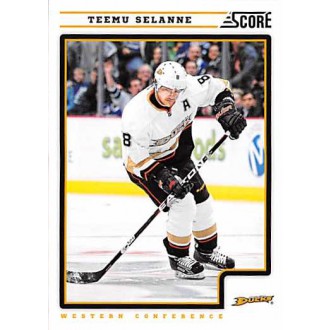 Řadové karty - Selanne Teemu - 2012-13 Score No.42