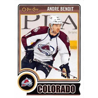 Řadové karty - Benoit Andre - 2014-15 O-Pee-Chee No.284