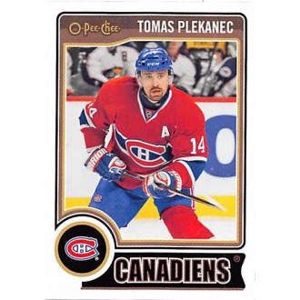 Řadové karty - Plekanec Tomáš - 2014-15 O-Pee-Chee No.295