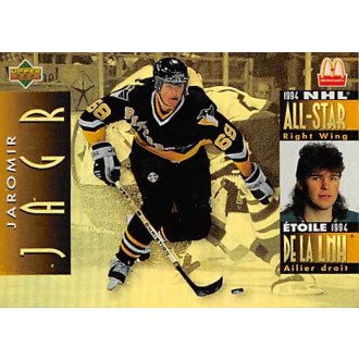 Řadové karty - Jágr Jaromír - 1994-95 McDonalds Upper Deck No.McD10