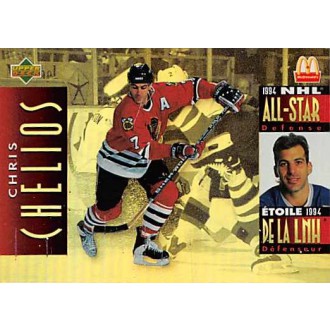 Řadové karty - Chelios Chris - 1994-95 McDonalds Upper Deck No.McD16