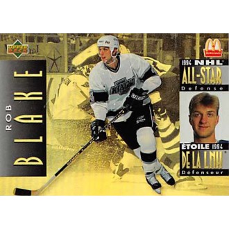 Řadové karty - Blake Rob - 1994-95 McDonalds Upper Deck No.McD17