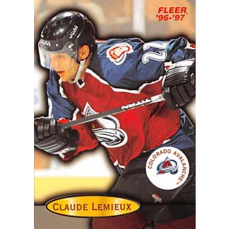 Řadové karty - Lemieux Claude - 1996-97 Fleer No.22