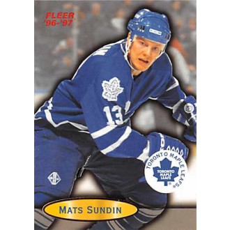 Řadové karty - Sundin Mats - 1996-97 Fleer No.110