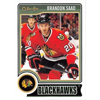 Řadové karty - Saad Brandon - 2014-15 O-Pee-Chee No.313