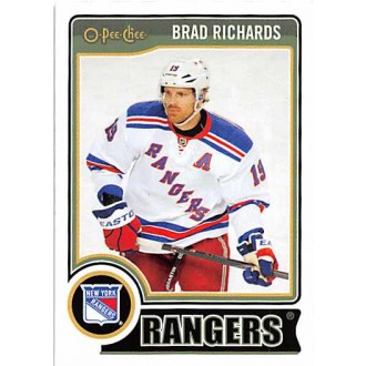 Řadové karty - Richards Brad - 2014-15 O-Pee-Chee No.318