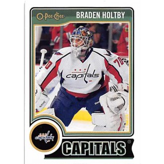 Řadové karty - Holtby Braden - 2014-15 O-Pee-Chee No.327
