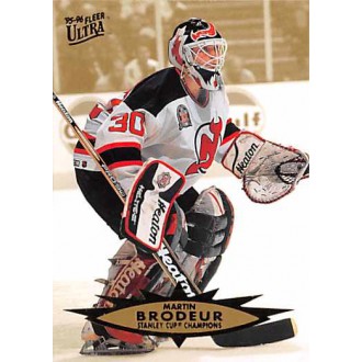 Řadové karty - Brodeur Martin - 1995-96 Ultra No.186