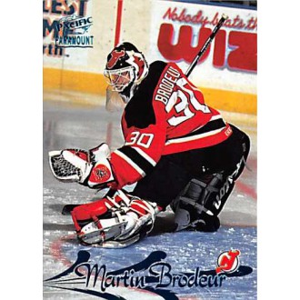 Paralelní karty - Brodeur Martin - 1997-98 Paramount Emerald Green  No.101