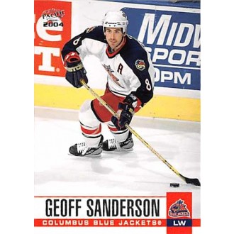 Řadové karty - Sanderson Geoff - 2003-04 Pacific No.97