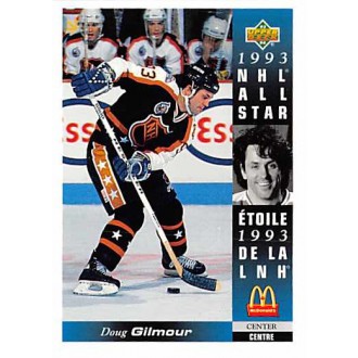 Řadové karty - Gilmour Doug - 1993-94 McDonalds Upper Deck No.McD5