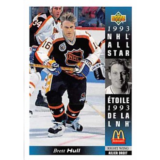 Řadové karty - Hull Brett - 1993-94 McDonalds Upper Deck No.McD7