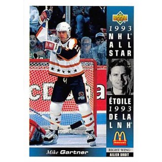 Řadové karty - Gartner Mike - 1993-94 McDonalds Upper Deck No.McD15