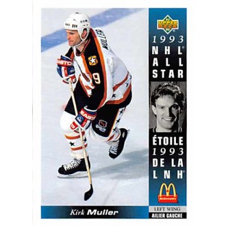 Řadové karty - Muller Kirk - 1993-94 McDonalds Upper Deck No.McD20