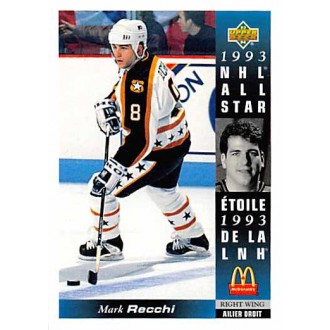 Řadové karty - Recchi Mark - 1993-94 McDonalds Upper Deck No.McD22