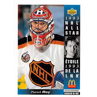 Řadové karty - Roy Patrick - 1993-94 McDonalds Upper Deck No.McD23