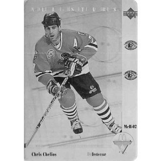 Insertní karty - Chelios Chris - 1991-92 McDonalds Upper Deck Holograms No.McH-02