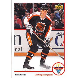 Řadové karty - Stevens Kevin - 1991-92 McDonalds Upper Deck No.Mc3