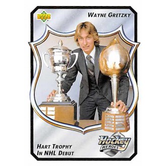 Insertní karty - Gretzky Wayne - 1992-93 Upper Deck Wayne Gretzky Heroes No.12