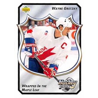 Insertní karty - Gretzky Wayne - 1992-93 Upper Deck Wayne Gretzky Heroes No.14