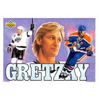 Insertní karty - Gretzky Wayne - 1992-93 Upper Deck Wayne Gretzky Heroes No.18
