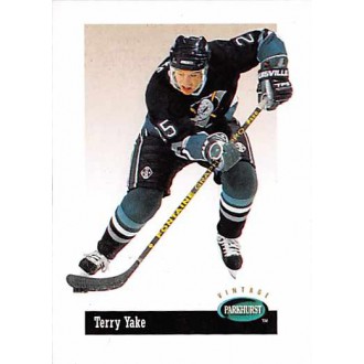 Insertní karty - Yake Terry - 1994-95 Parkhurst Vintage No.V10