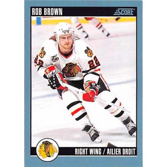 Řadové karty - Brown Rob - 1992-93 Score Canadian No.244