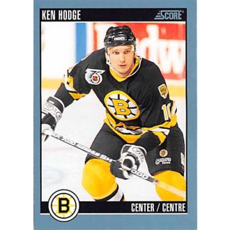 Řadové karty - Hodge Ken - 1992-93 Score Canadian No.274