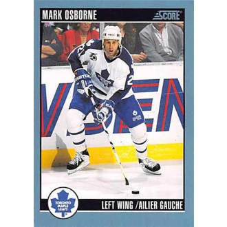 Řadové karty - Osborne Mark - 1992-93 Score Canadian No.277