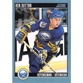 Řadové karty - Sutton Ken - 1992-93 Score Canadian No.292