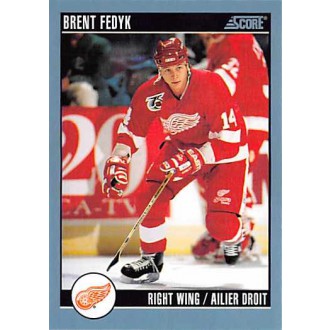 Řadové karty - Fedyk Brent - 1992-93 Score Canadian No.337