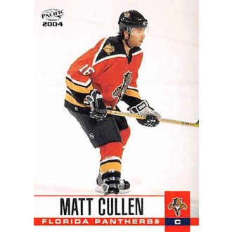 Řadové karty - Cullen Matt - 2003-04 Pacific No.142